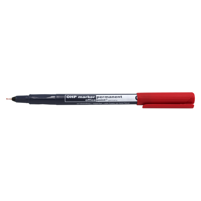Folienschreiber 0,4 mm (S) rot