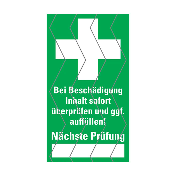 Sicherheitssiegel Erste Hilfe