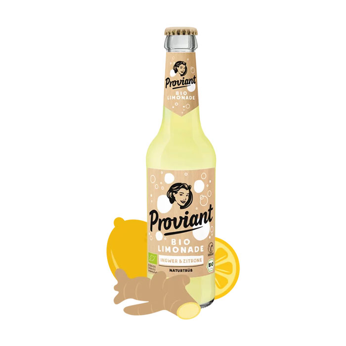 Proviant Ingwer - Zitrone 24 x 0,33 l