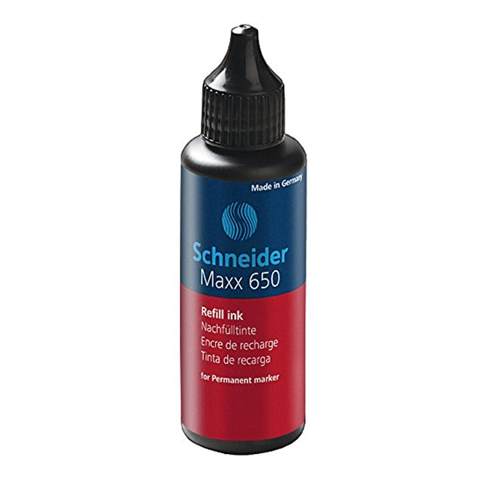 Nachfülltinte Schneider Maxx 650 rot