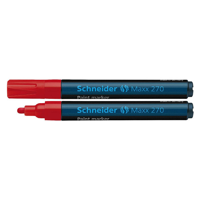 Lackmarker 1 - 3 mm rot