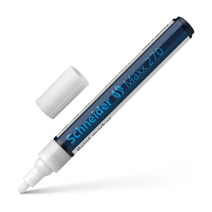 Lackmarker 1 - 3 mm weiß