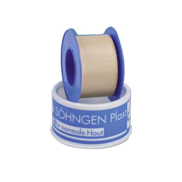 Pflaster Söhngen 1009111 Heftpflaster auf Rolle atmungsaktiv wasserfest 2,5 cm x 5 m