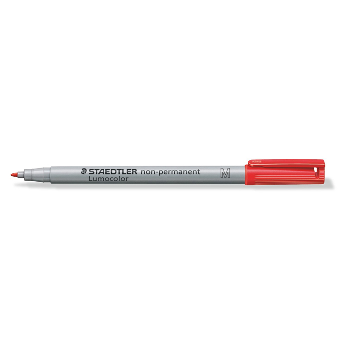 Folienschreiber 1 mm (M) rot