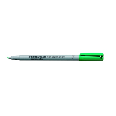 Folienschreiber 0,6 mm (F) grün