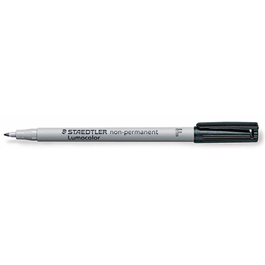 Folienschreiber 0,6 mm (F) schwarz