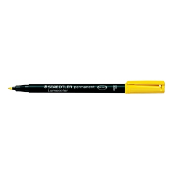 Folienschreiber 0,6 mm (F) gelb