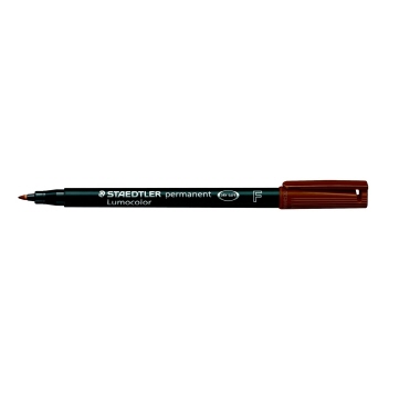 Folienschreiber 0,6 mm (F) braun