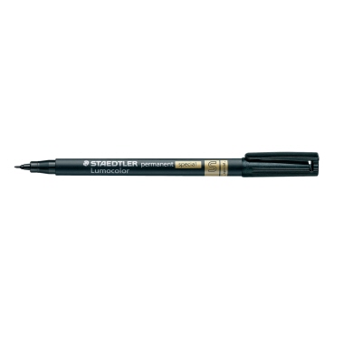 Folienschreiber 0,4 mm (S) schwarz