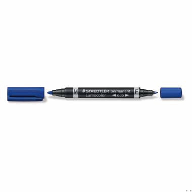 Permanentmarker blau