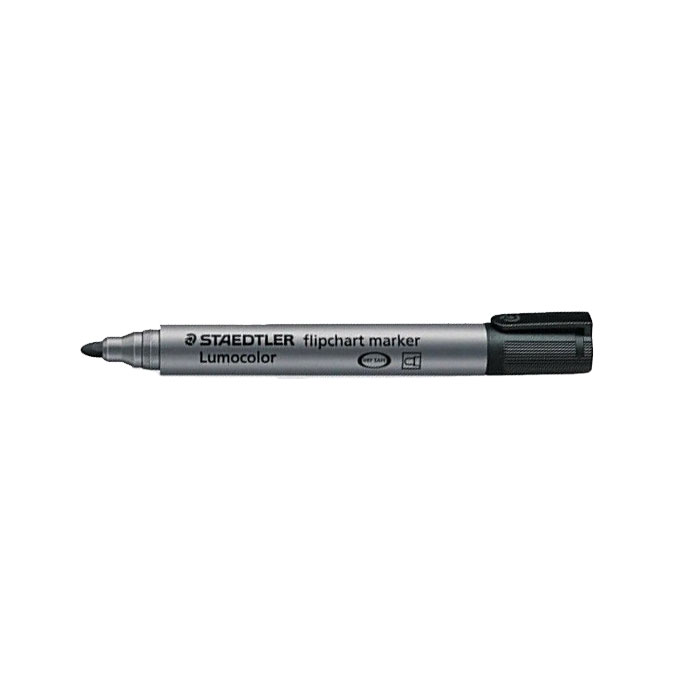 Flipchartmarker 2 mm schwarz