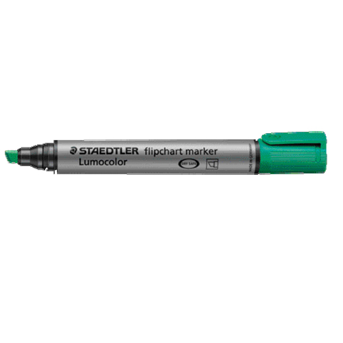 Flipchartmarker 2 - 5 mm grün