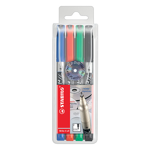 Permanentmarker farbig sortiert