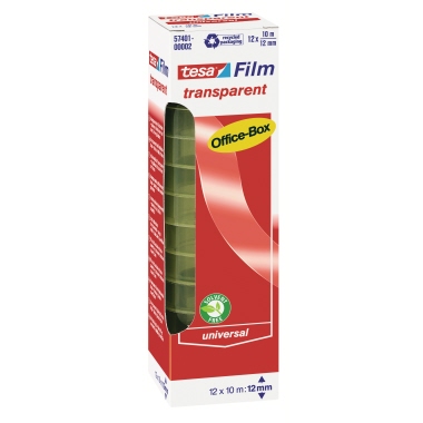 Klebeband (B) 12 mm x (L) 10 m transparent (B) 12 mm x (L) 10 m