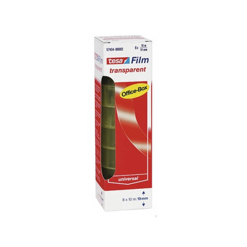 Klebeband (B) 19 mm x (L) 10 m transparent (B) 19 mm x (L) 10 m