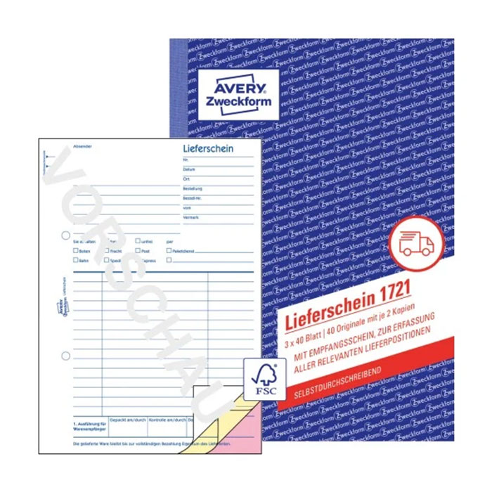 Lieferscheinbuch A5